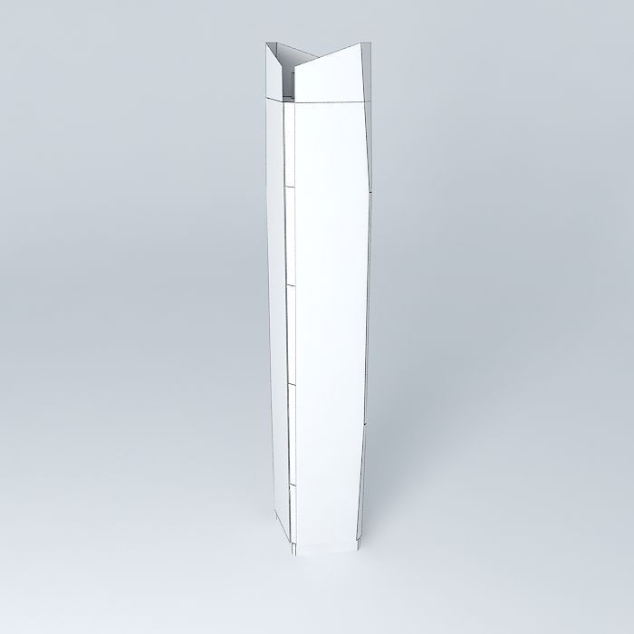 Shanghai Wheelock Square Building 3D model_3