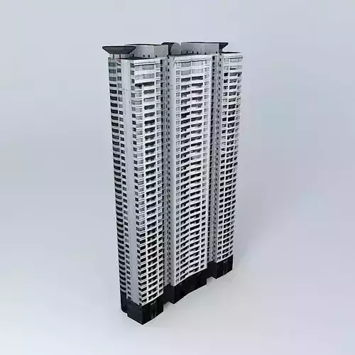Skyline Mansion Tower 3D model