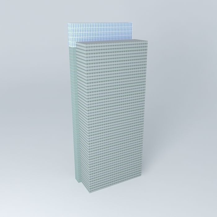Jing An Kerry Center  3D model_2