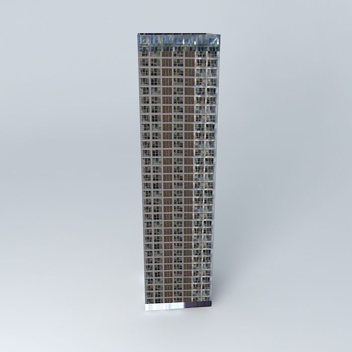 Jian Wai SOHO Building 3D model_1