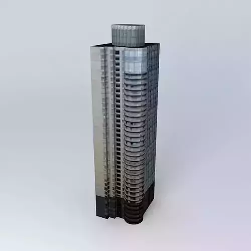 Fortune Garden Tower 3D model
