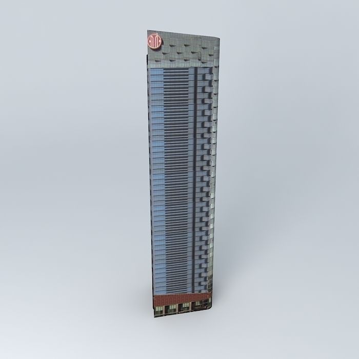 Shanghai CITIC Plaza 3D model_1