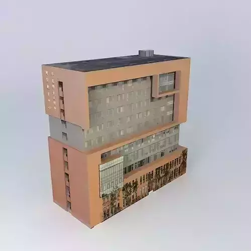Second International School of East China Normal University 3D model