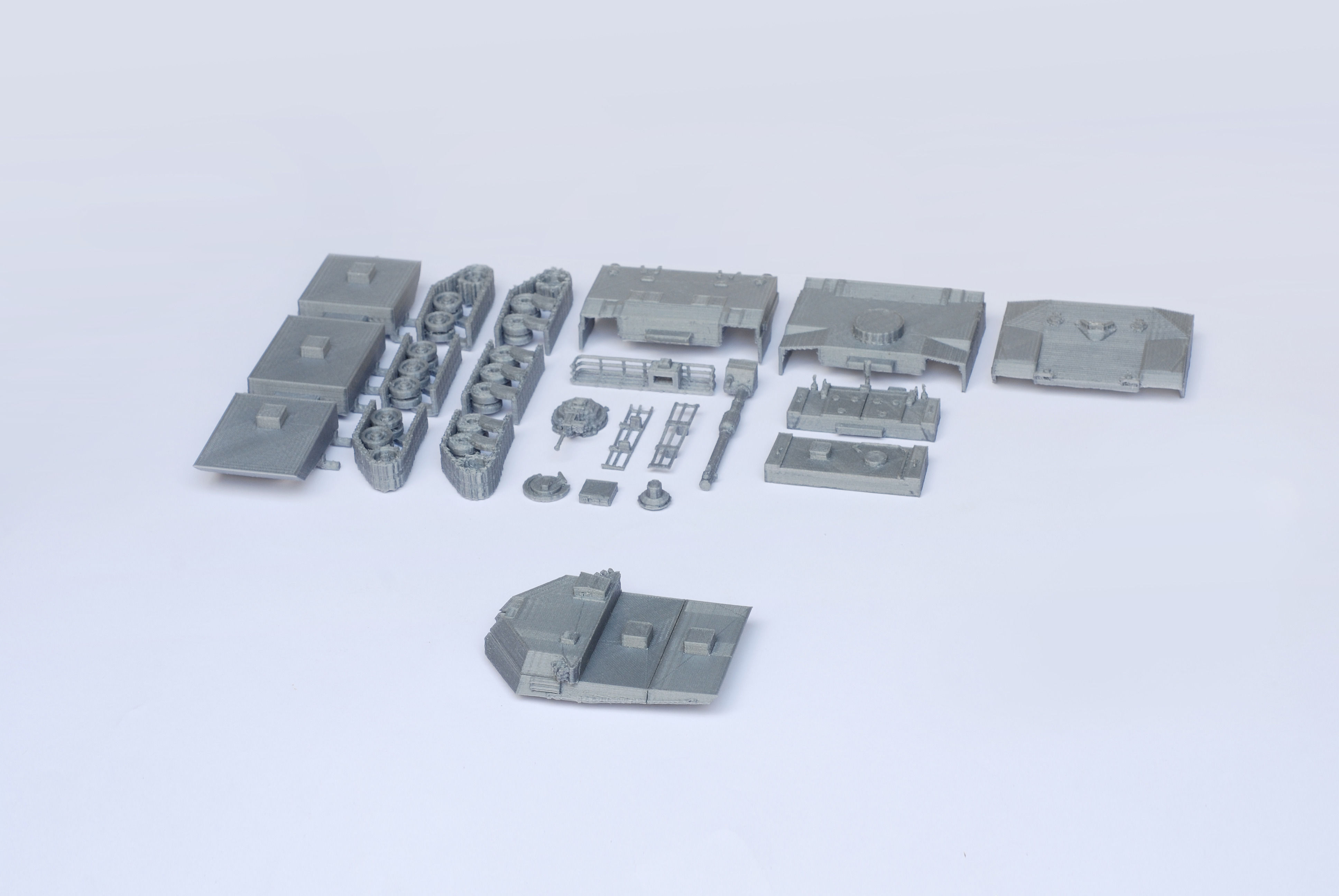 M1 Abrams Tank Detailed Model Kit 3D print model_4