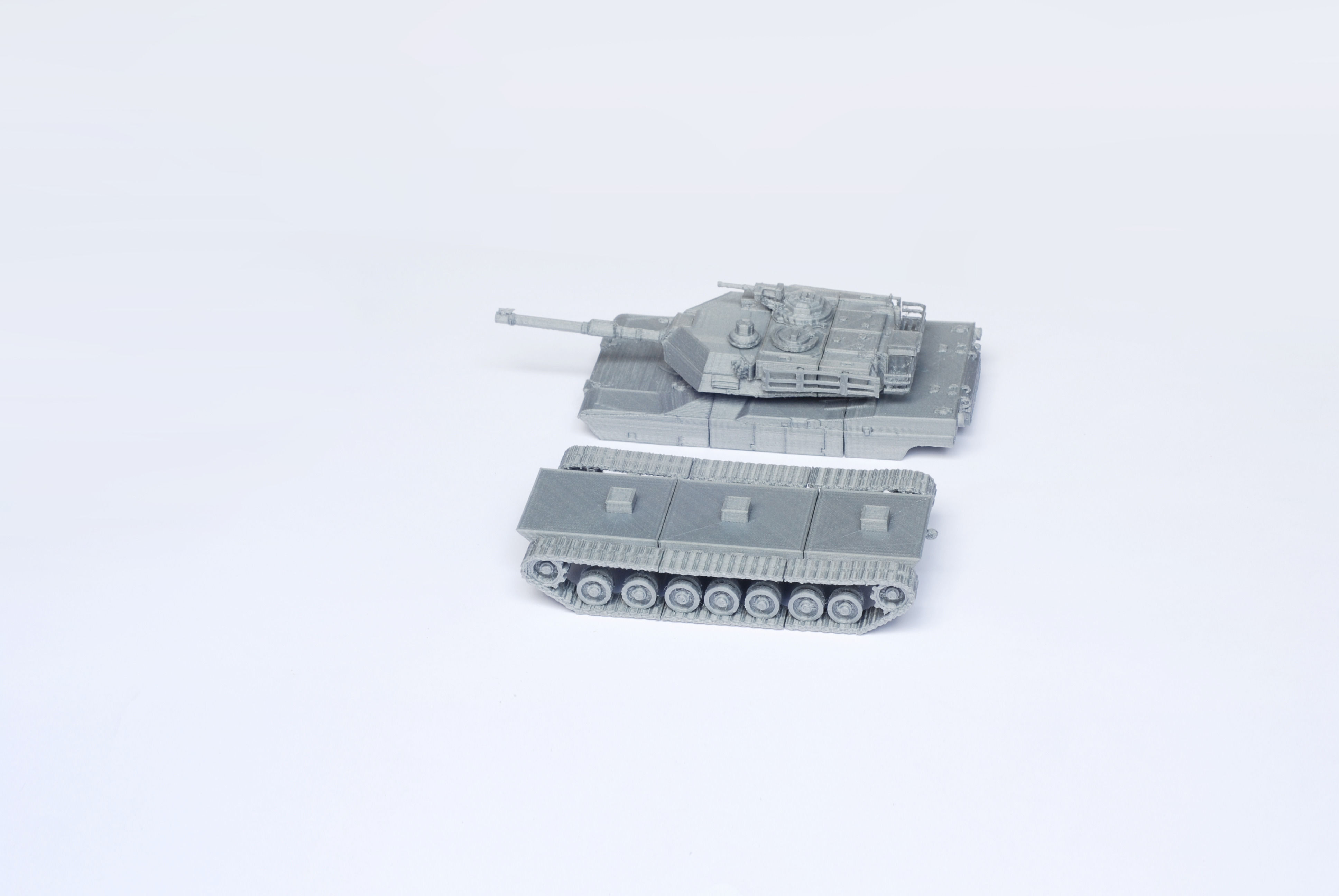 M1 Abrams Tank Detailed Model Kit 3D print model_11