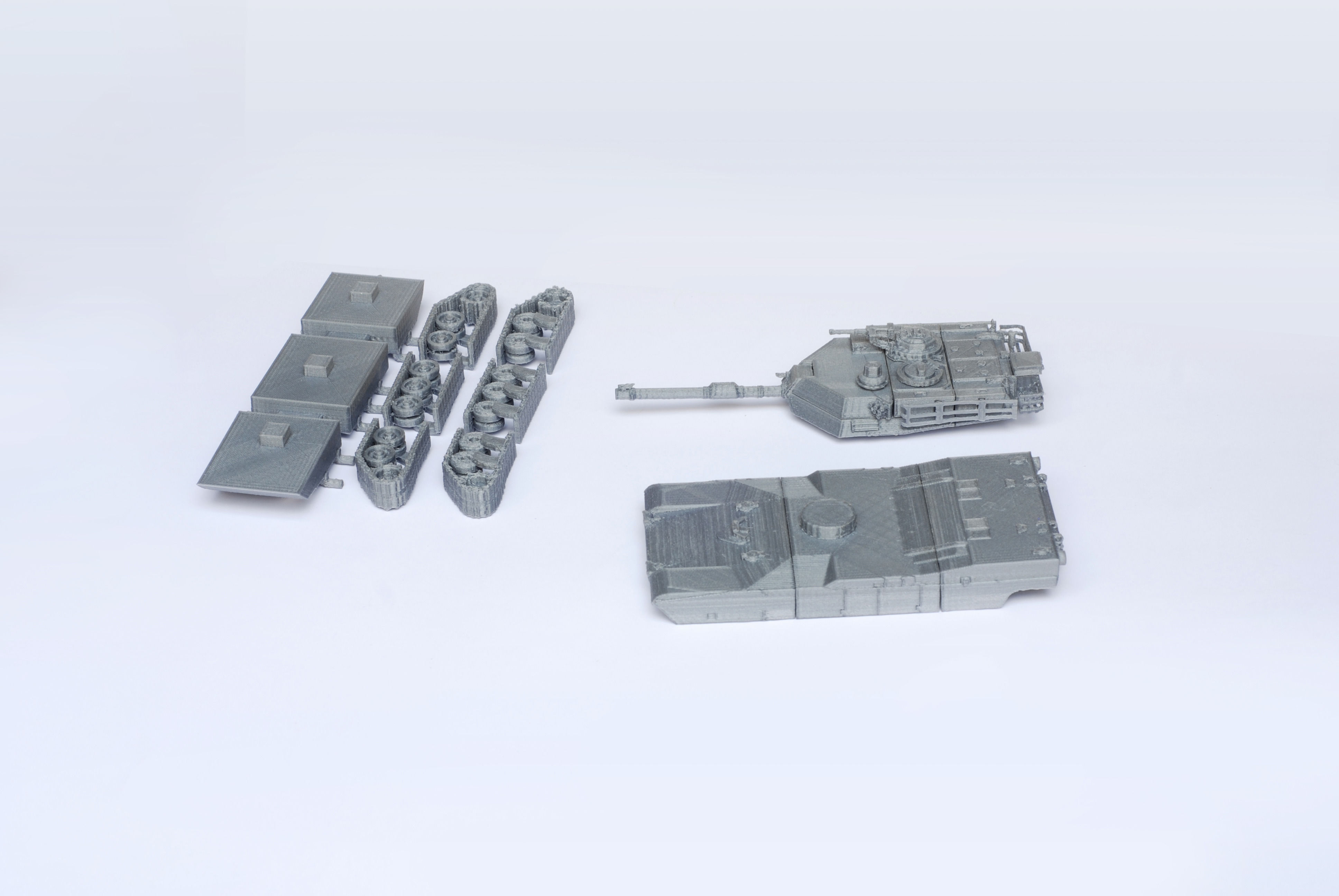 M1 Abrams Tank Detailed Model Kit 3D print model_8