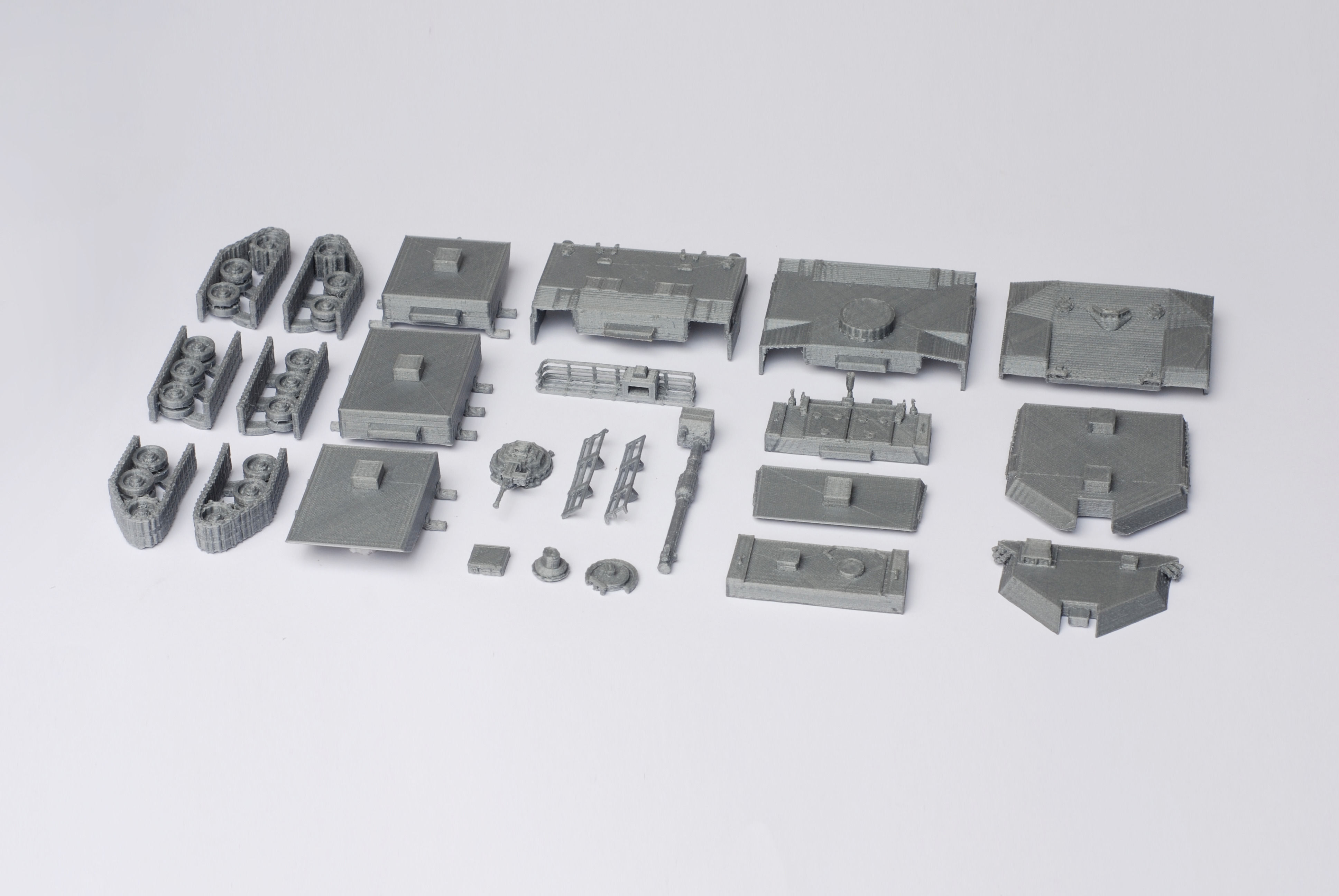 M1 Abrams Tank Detailed Model Kit 3D print model_2