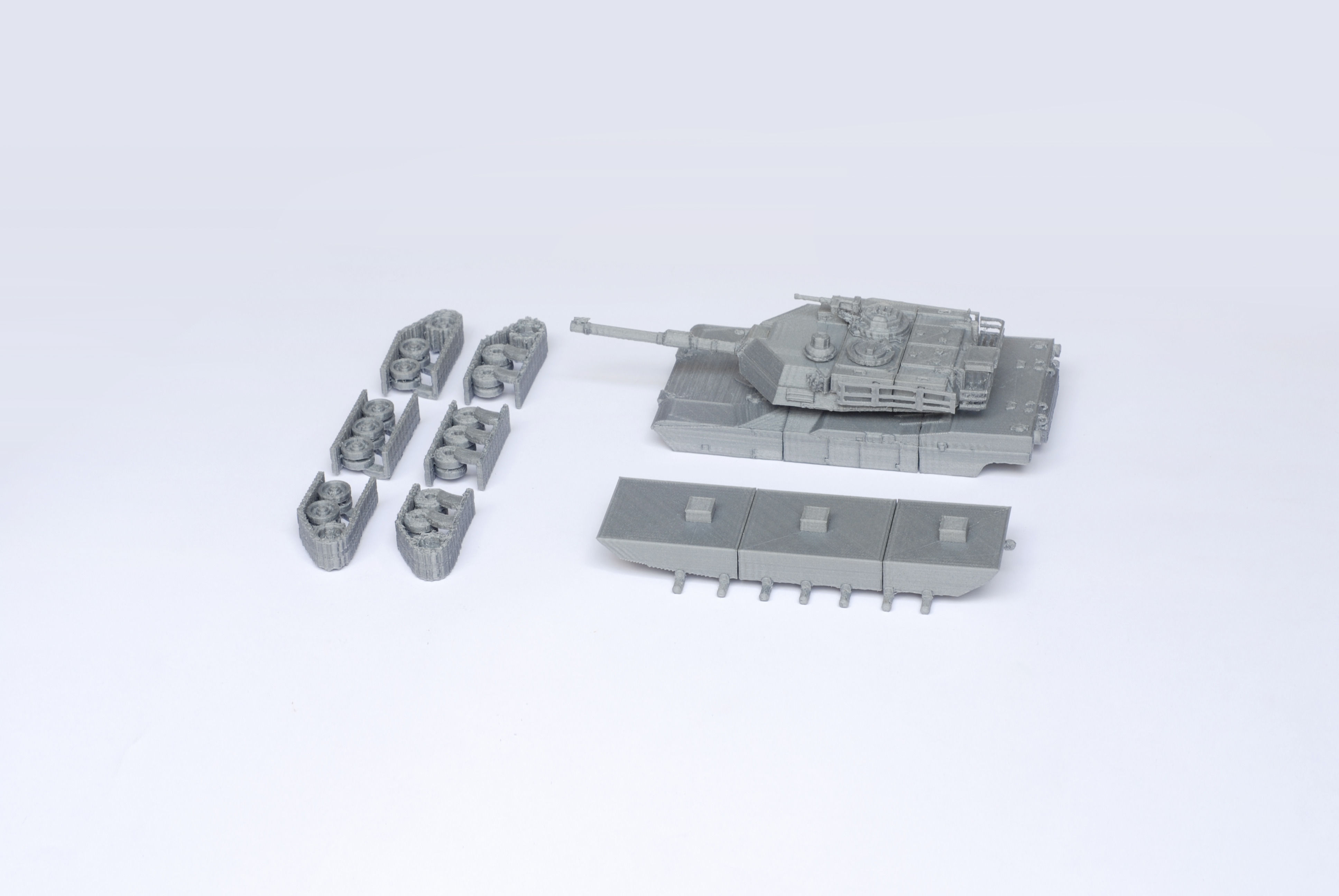 M1 Abrams Tank Detailed Model Kit 3D print model_9