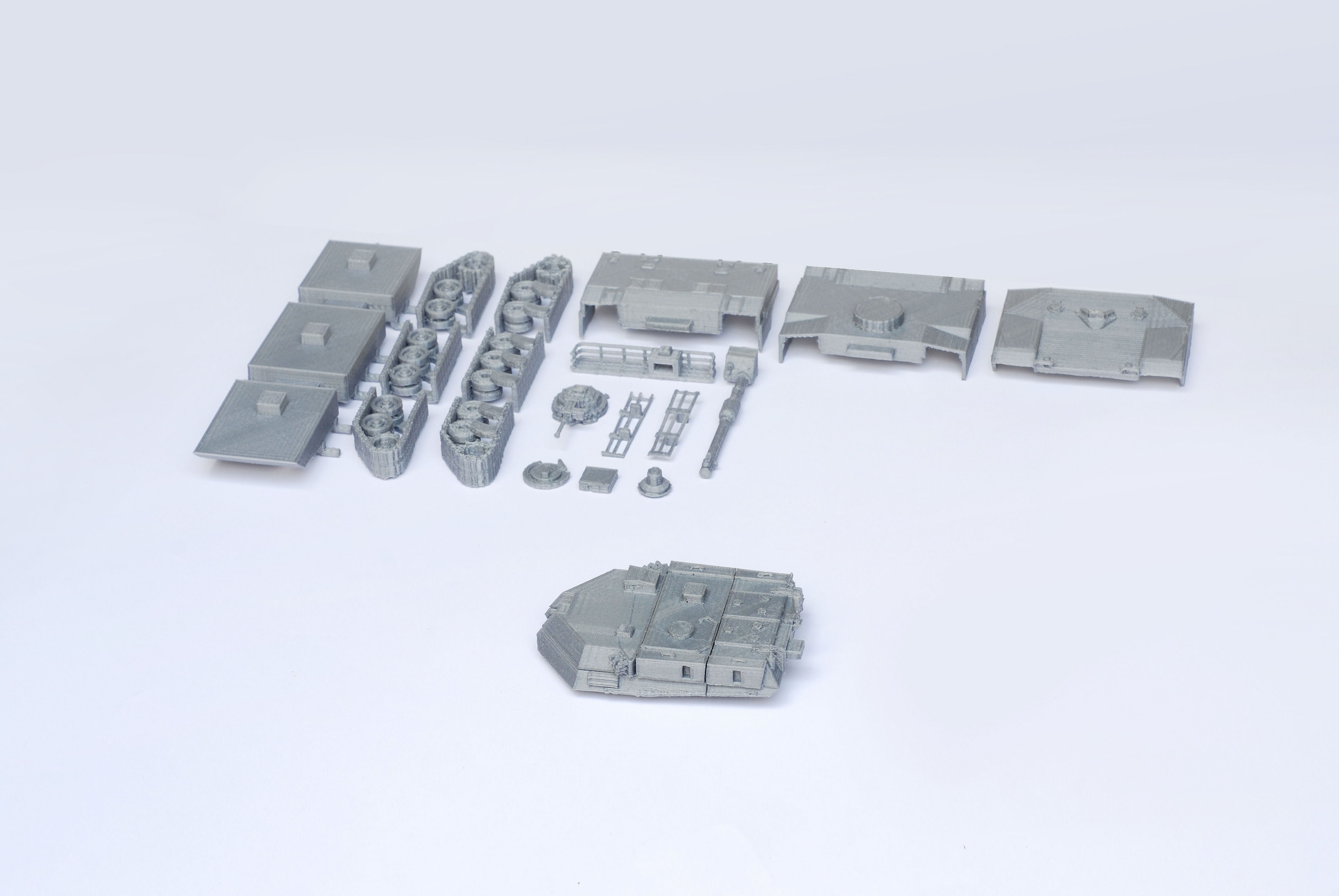 M1 Abrams Tank Detailed Model Kit 3D print model_6