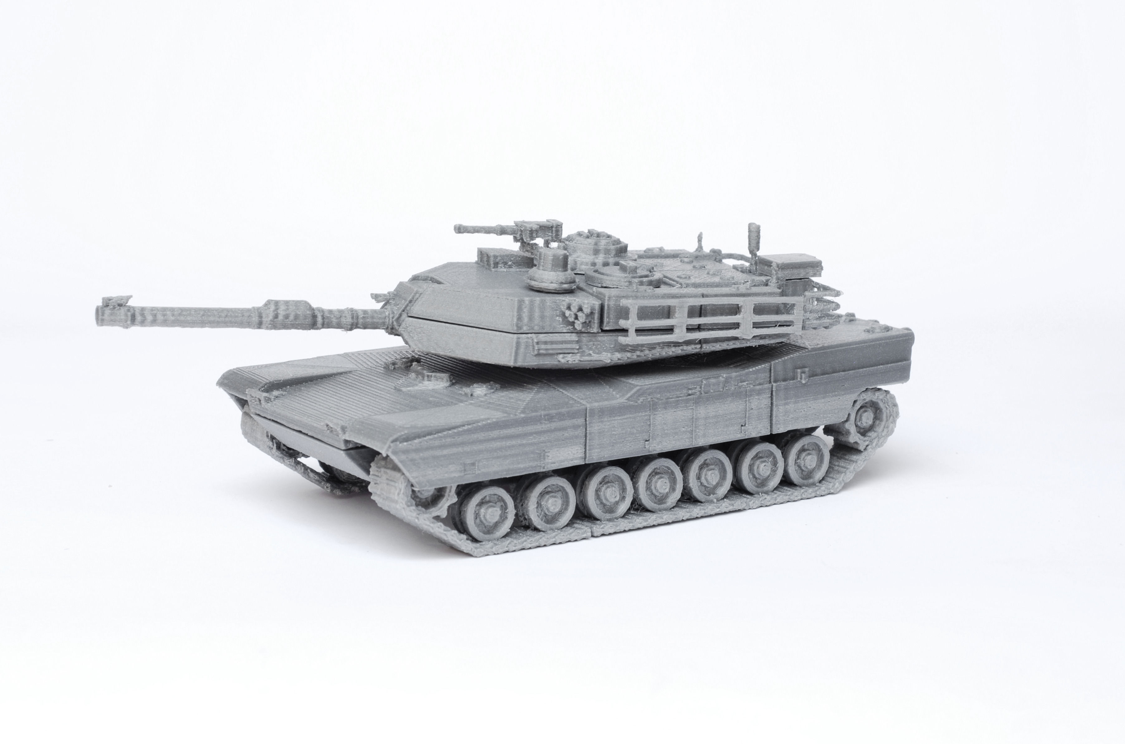 M1 Abrams Tank Detailed Model Kit 3D print model_13