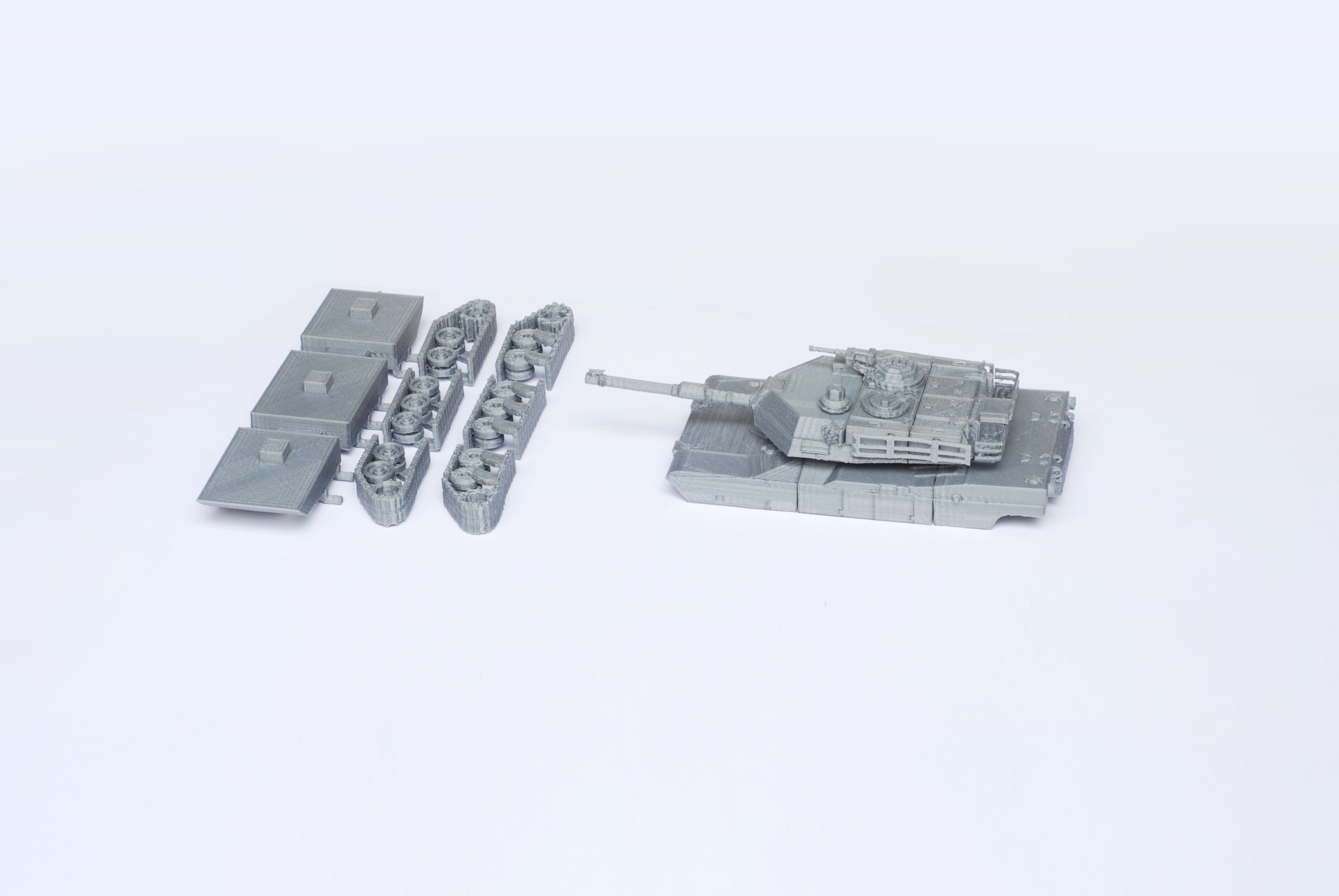 M1 Abrams Tank Detailed Model Kit 3D print model_10