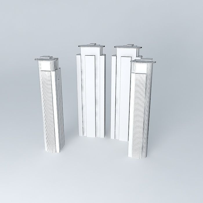 Tomson Riviera Towers 3D model_3