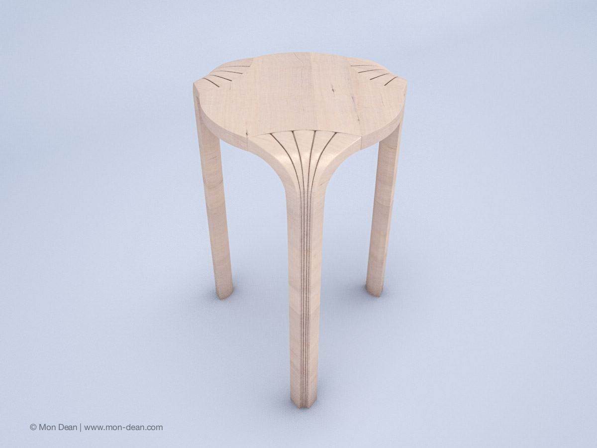 Alvar Aalto s Furnitures Collection 1 Enhanced Edition 3D model_25