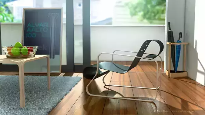 Alvar Aalto s Furnitures Collection 1 Enhanced Edition