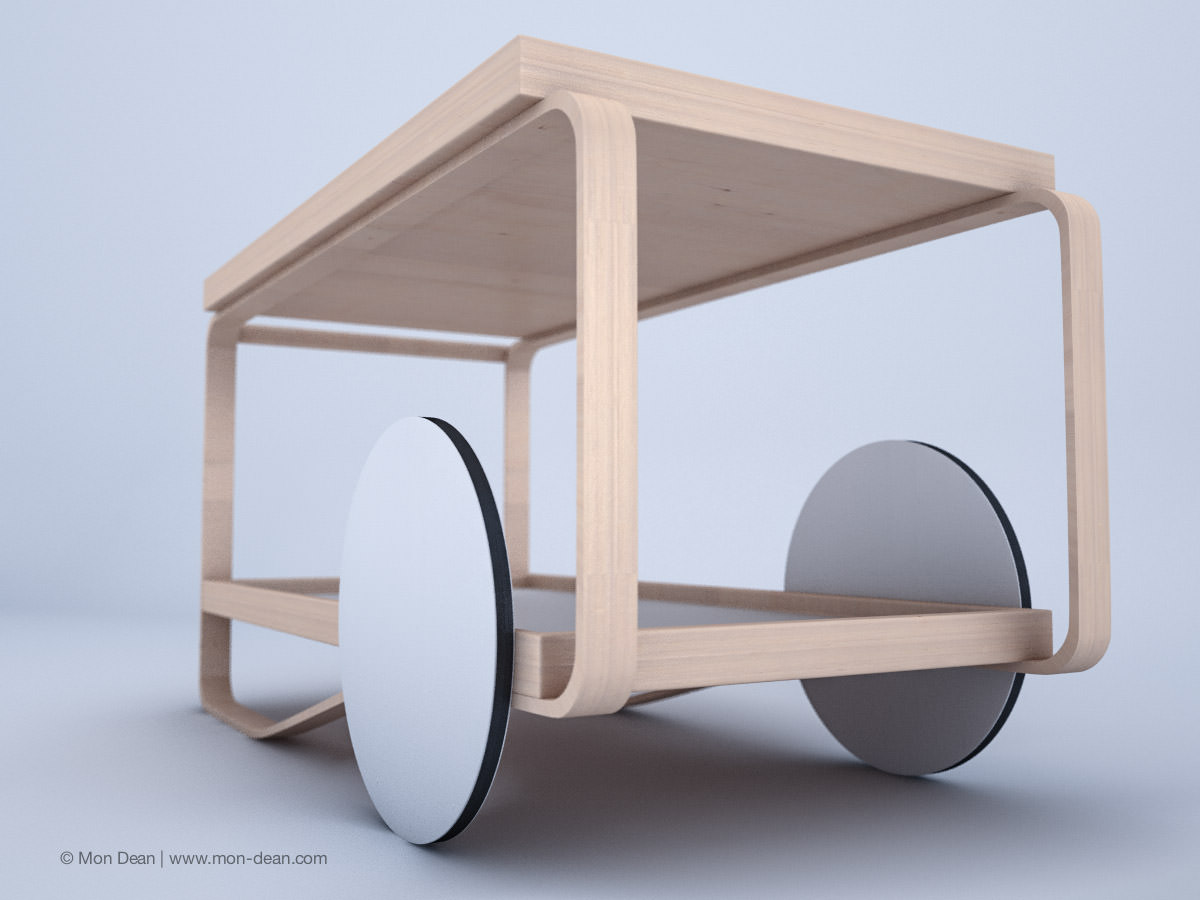 Alvar Aalto s Furnitures Collection 1 Enhanced Edition 3D model_29