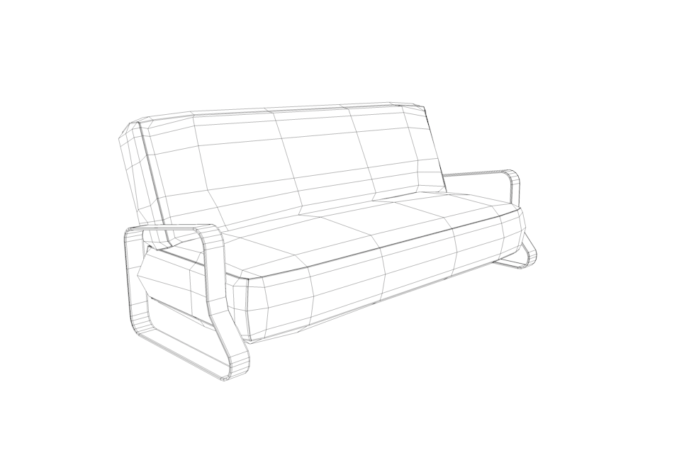Alvar Aalto s Furnitures Collection 1 Enhanced Edition 3D model_15