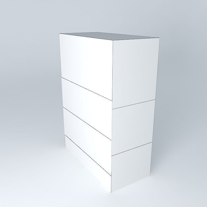 Apartment Building on A406 London 3D model_3