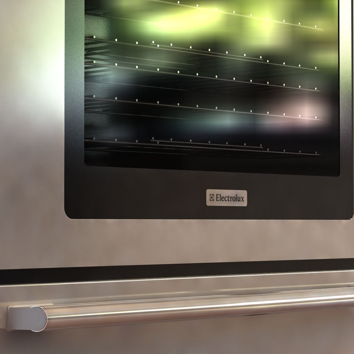 Electrolux EI30GF45QS gas range front control freestanding 3D model_3