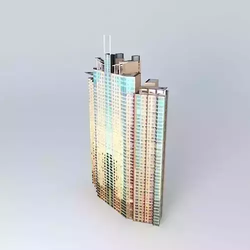 Shimao Riviera Garden Tower 2 3D model