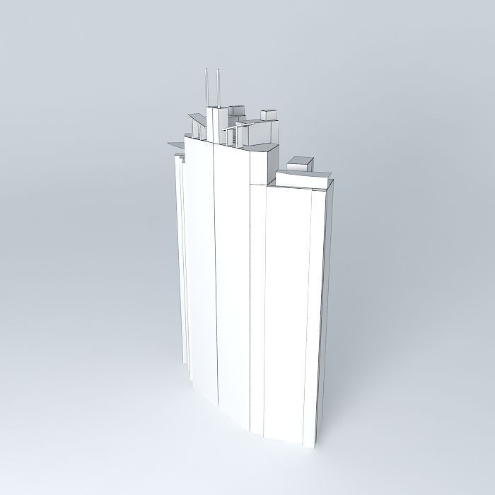 Shimao Riviera Garden Tower 2 3D model_3