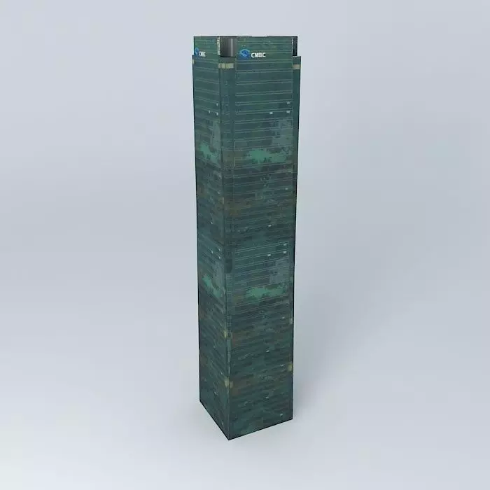 Minsheng Bank Building CMBC Tower 3D model_0