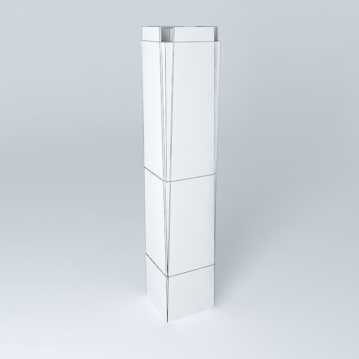 Minsheng Bank Building CMBC Tower 3D model_3