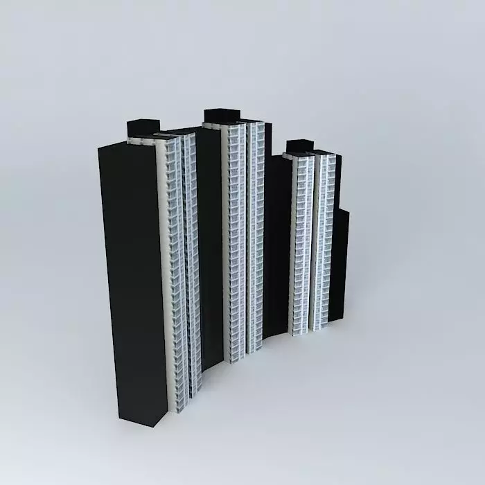 Summit Residences  3D model_0
