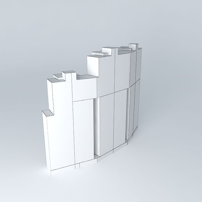 Summit Residences  3D model_4