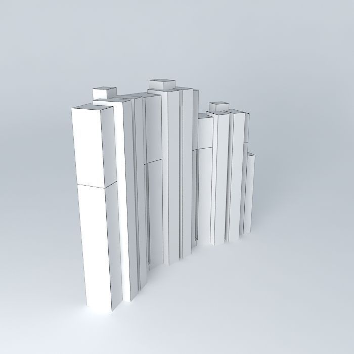 Summit Residences  3D model_3