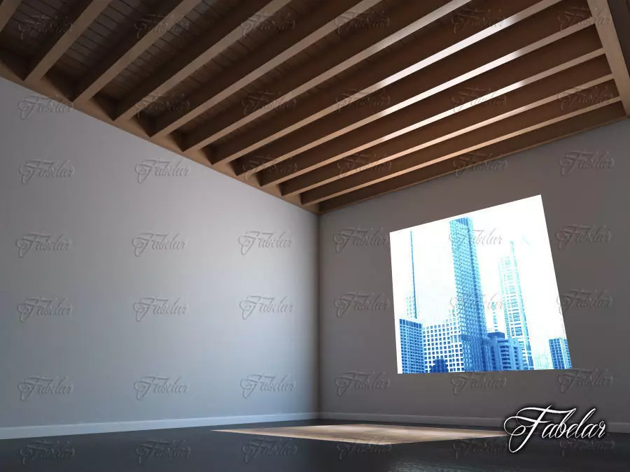 Ceiling 01 3D model_0