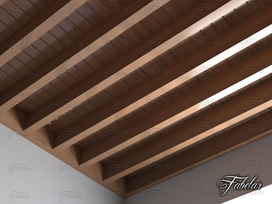 Ceiling 01 3D model_2
