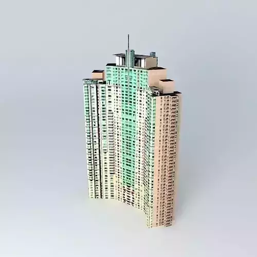 Shimao Riviera Garden Tower 3 3D model