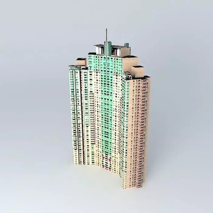 Shimao Riviera Garden Tower 3 3D model