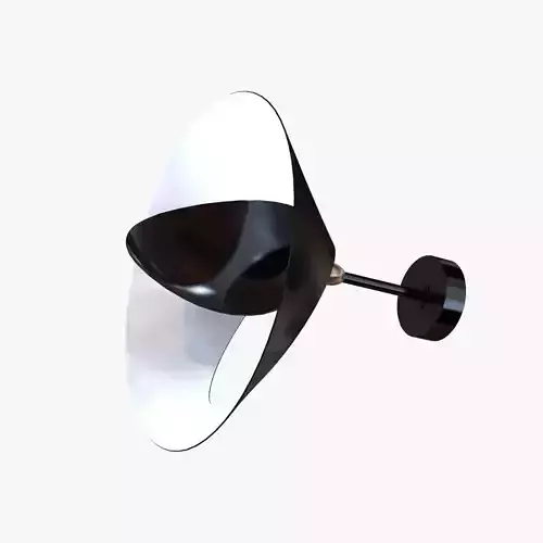 Saturne Sconce by Serge Mouille