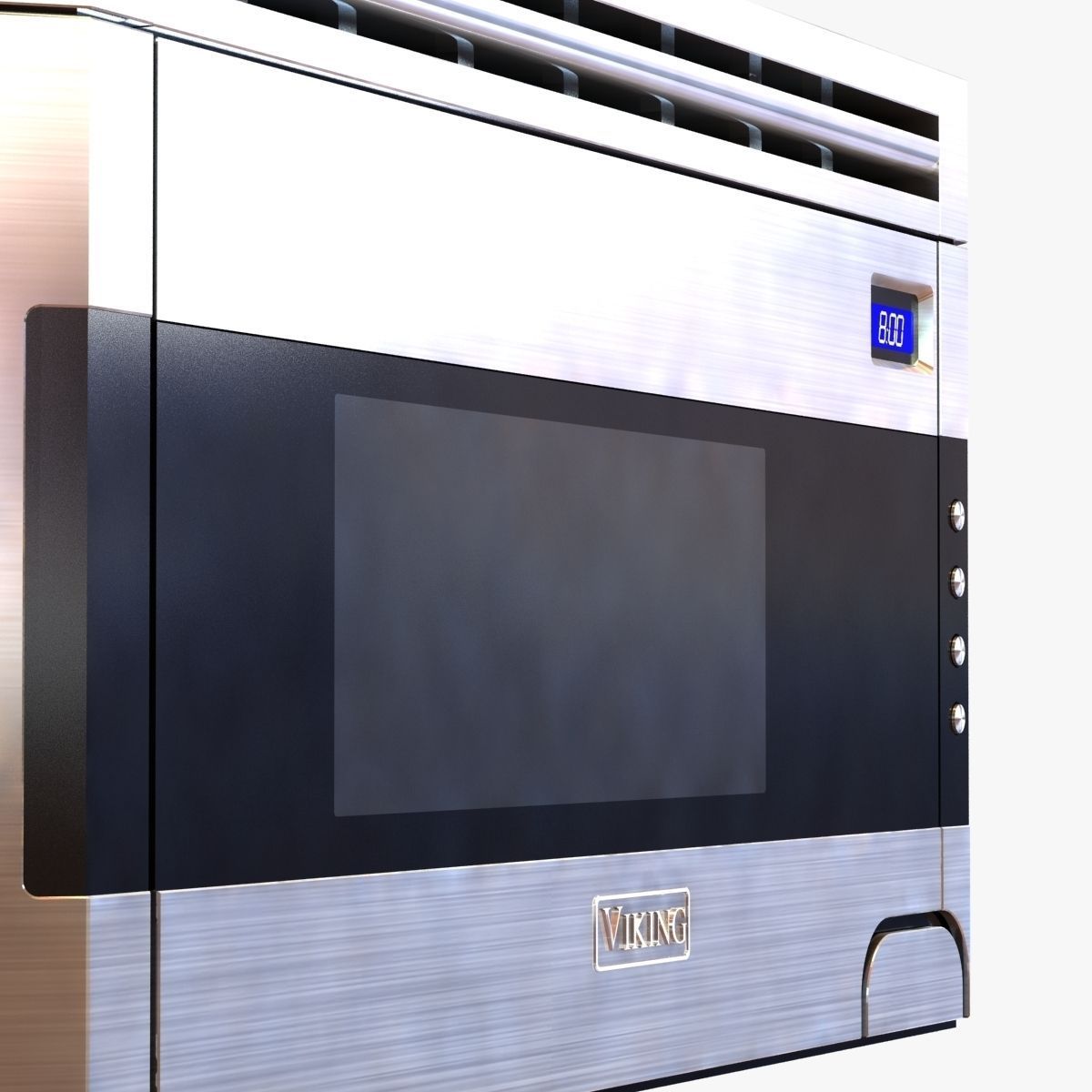 Viking RVMH330 Conventional microwave hood 3D Model .max .obj .3ds .fbx