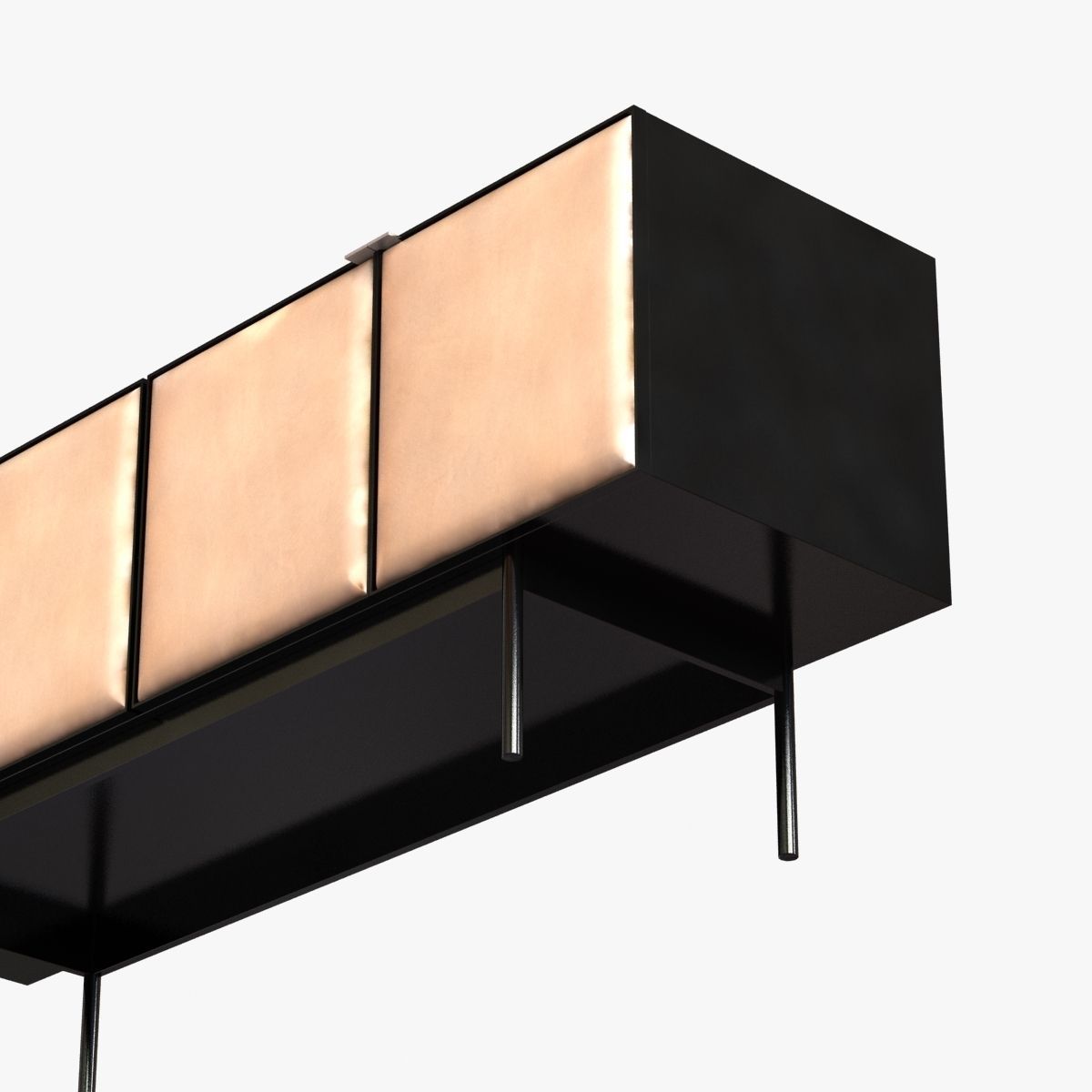 Minotti morrison side board 3D model_5