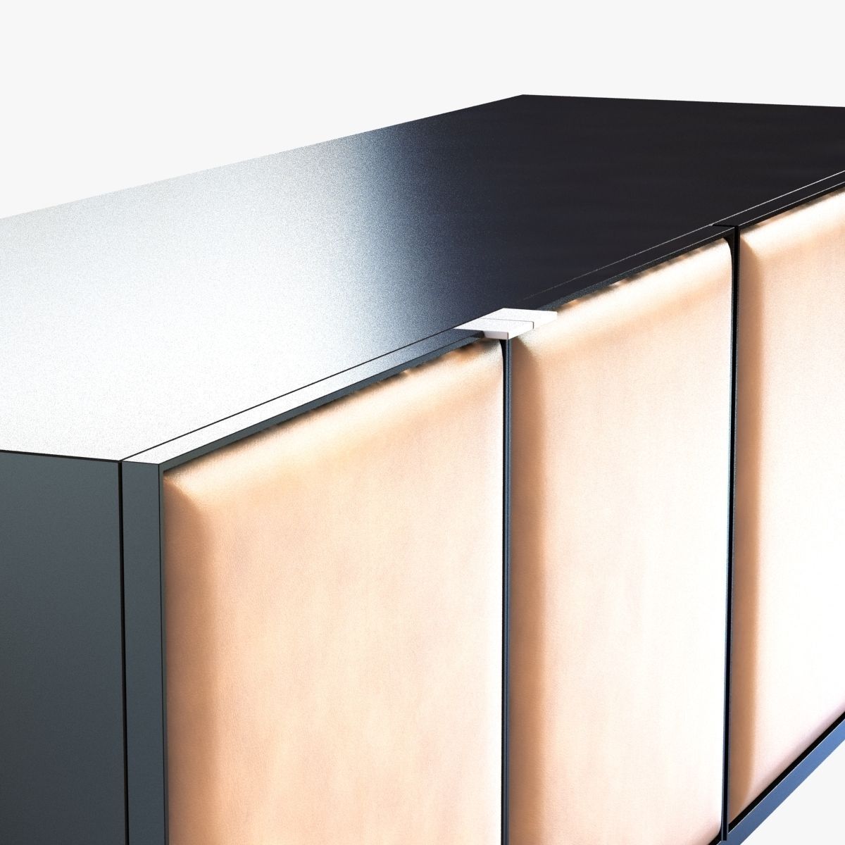 Minotti morrison side board 3D model_4