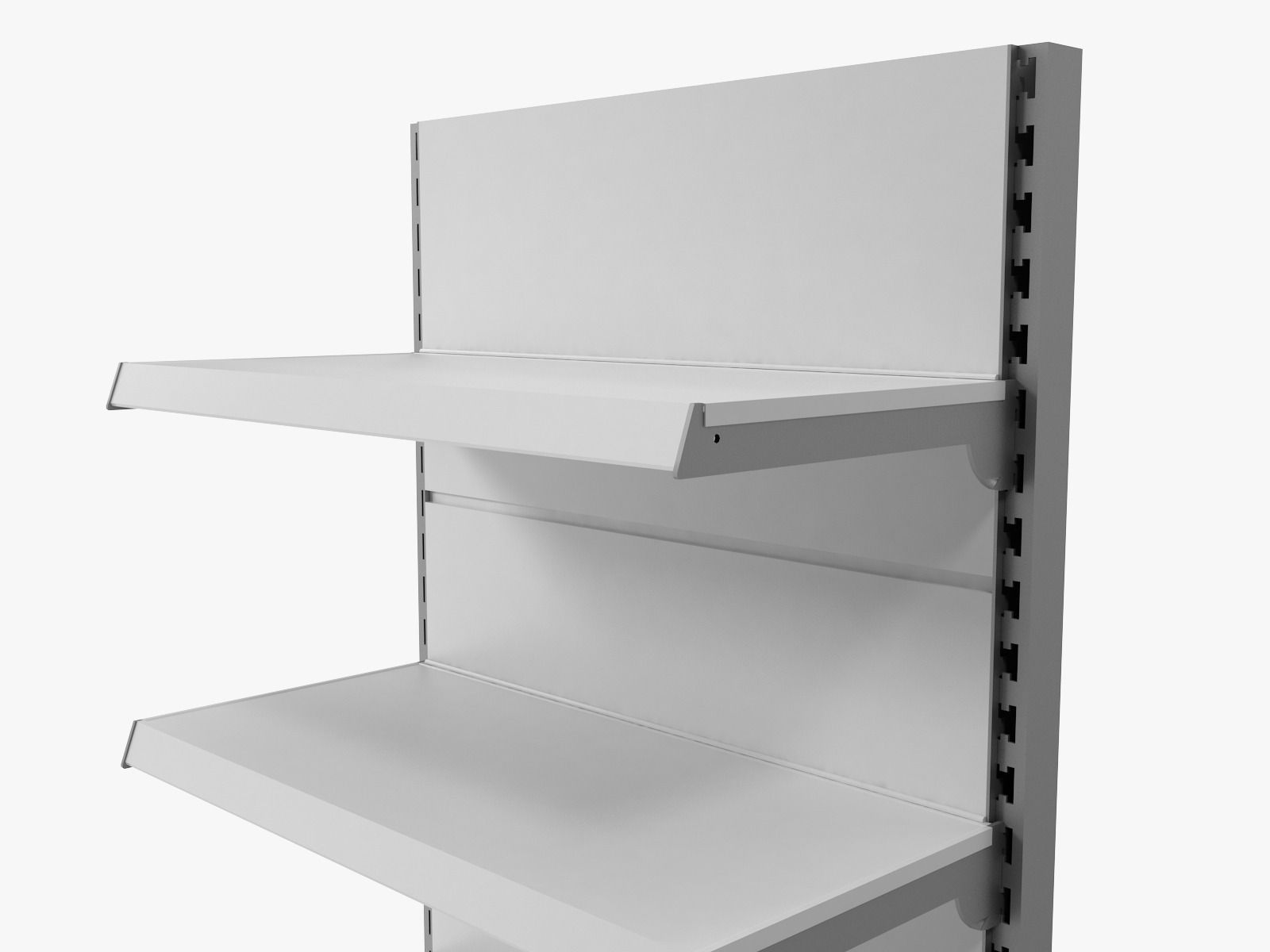 Supermarket Shelf 3D model_11