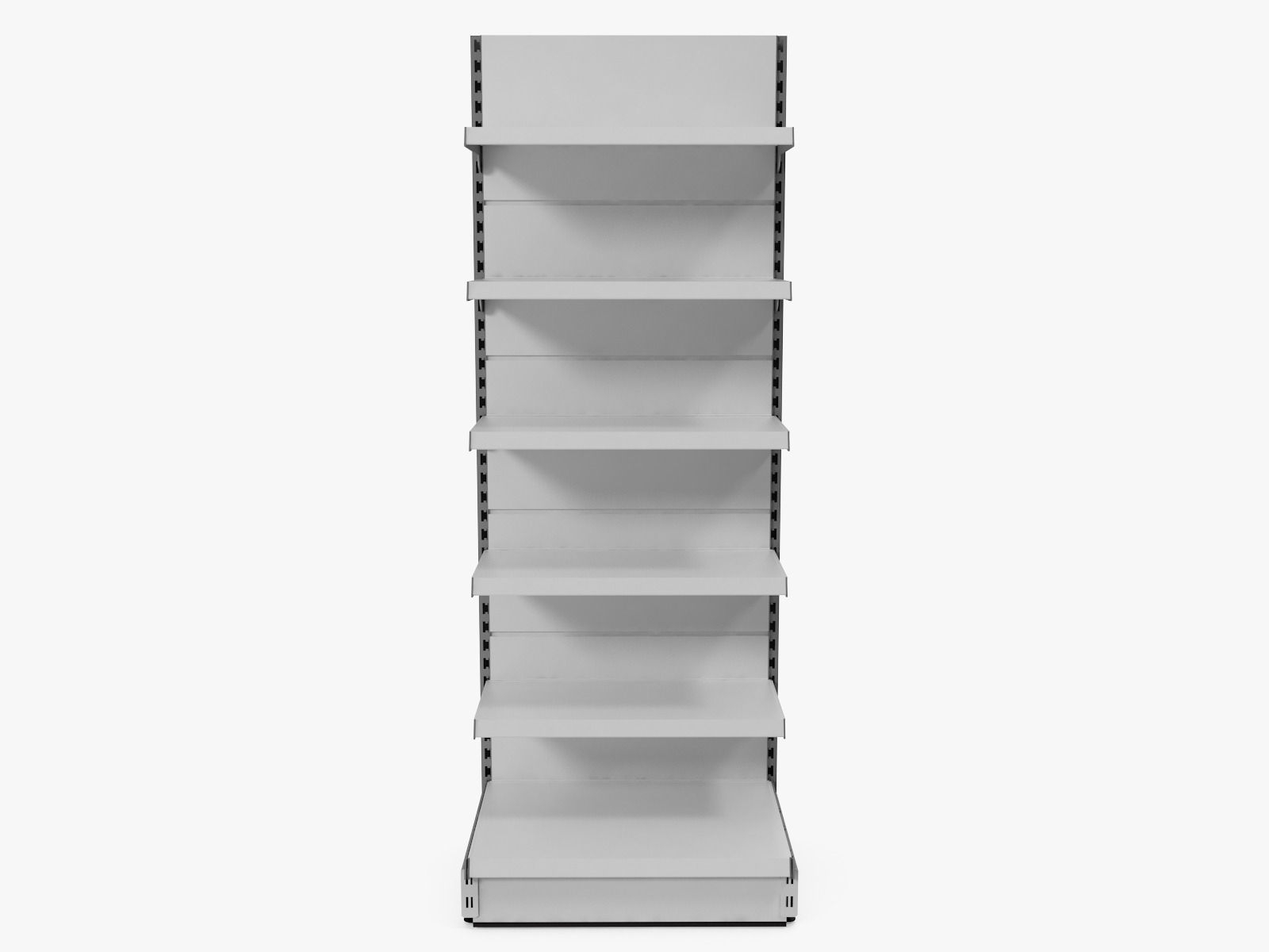 Supermarket Shelf 3D model_5