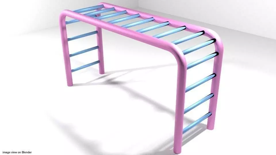 Playground Element - Climber 3D model