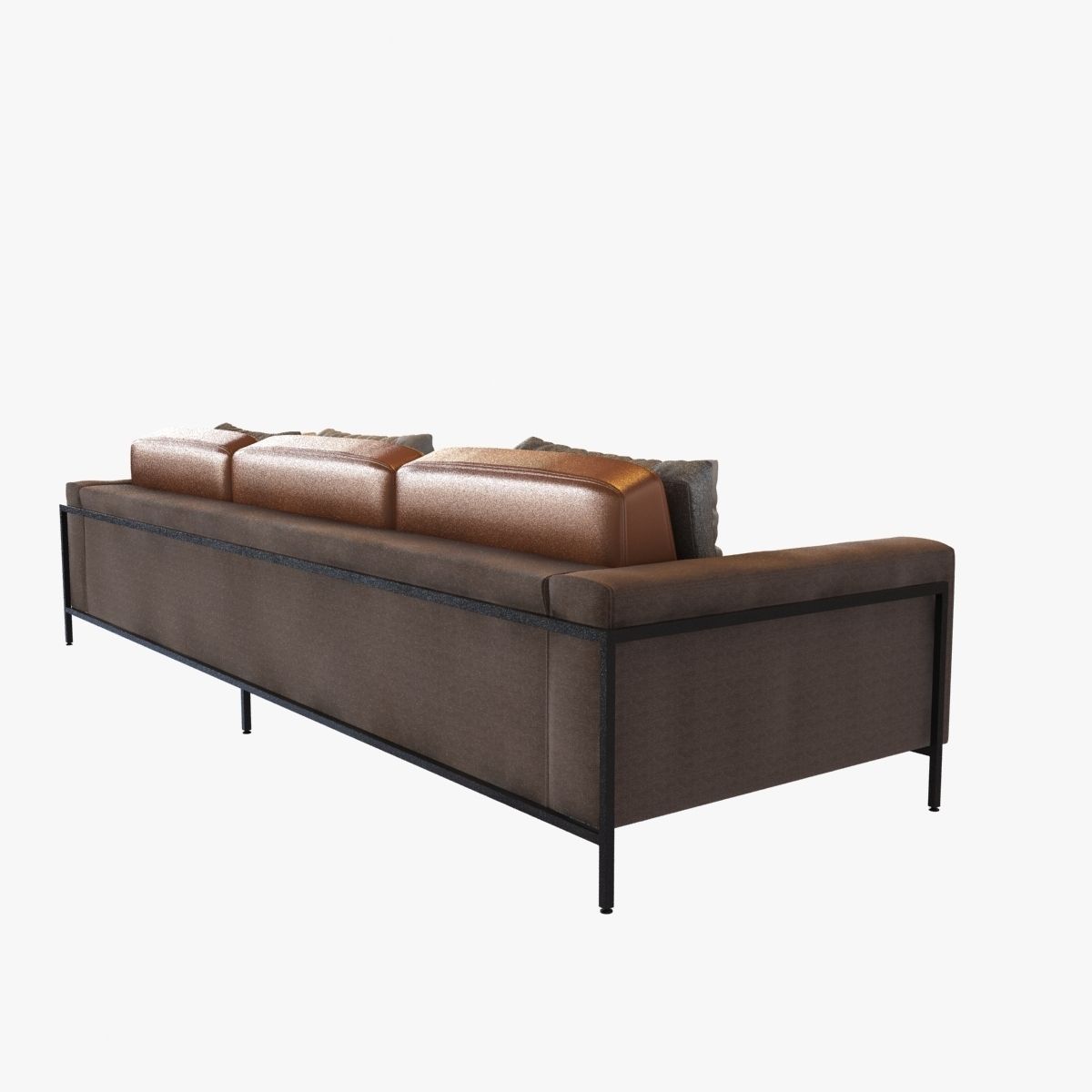 ralph pucci upholstery 3 seat sofa 3D model_2