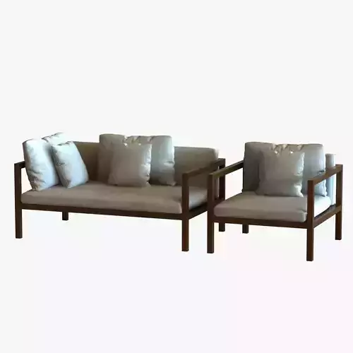 Kettal Landscape sofa and chair