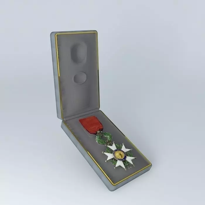 French Legion of Honour France Highest Award for Merit... Free 3D model