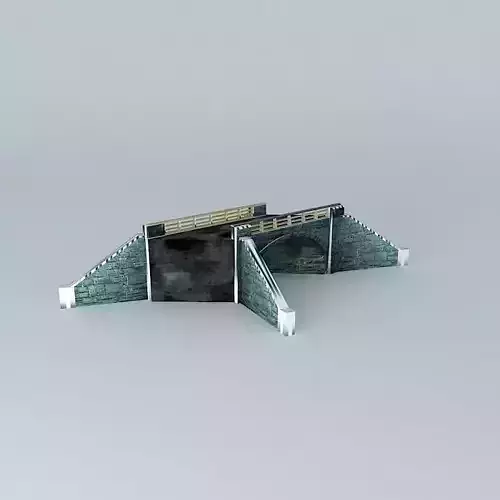 Eco Rail TrackAngle Bridge 3 Dummy Old Steam Days