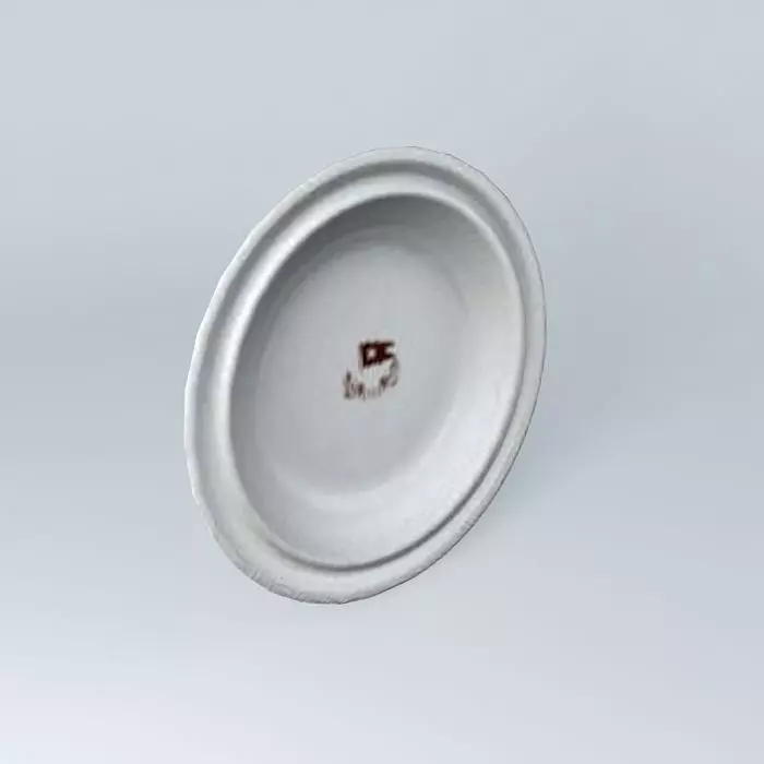 TITANIC 3rd Class Soup Dish Relic Free 3D model
