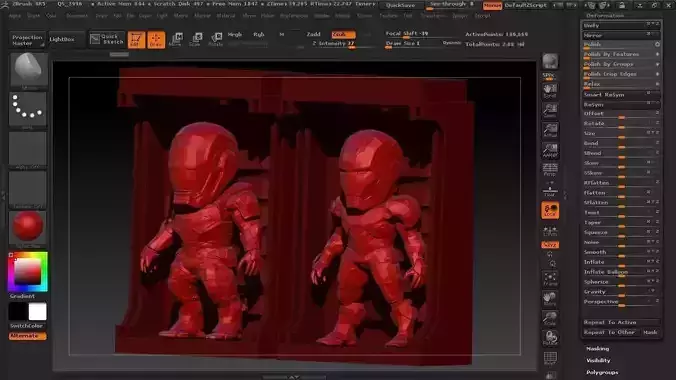 Iron Man SD 3D print model