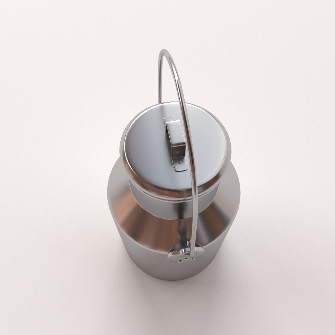 Milk Can 3D model_1