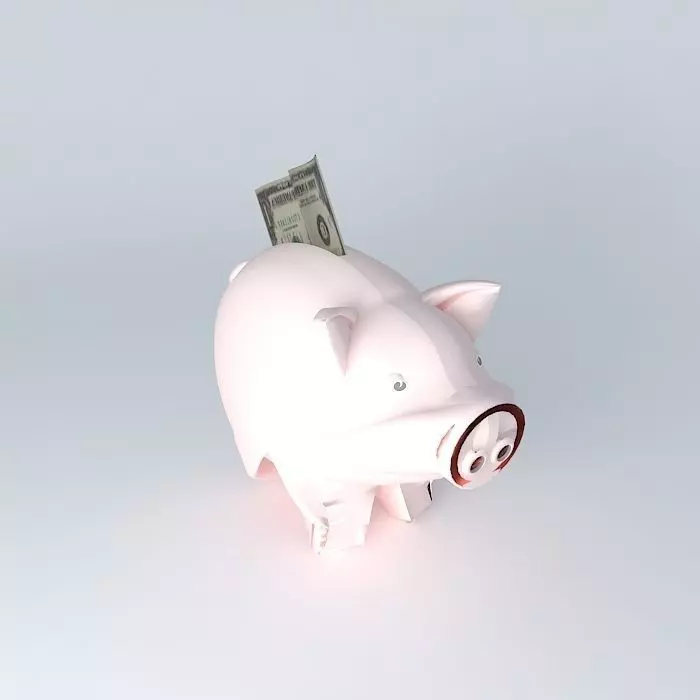 Piggy Bank Free 3D model