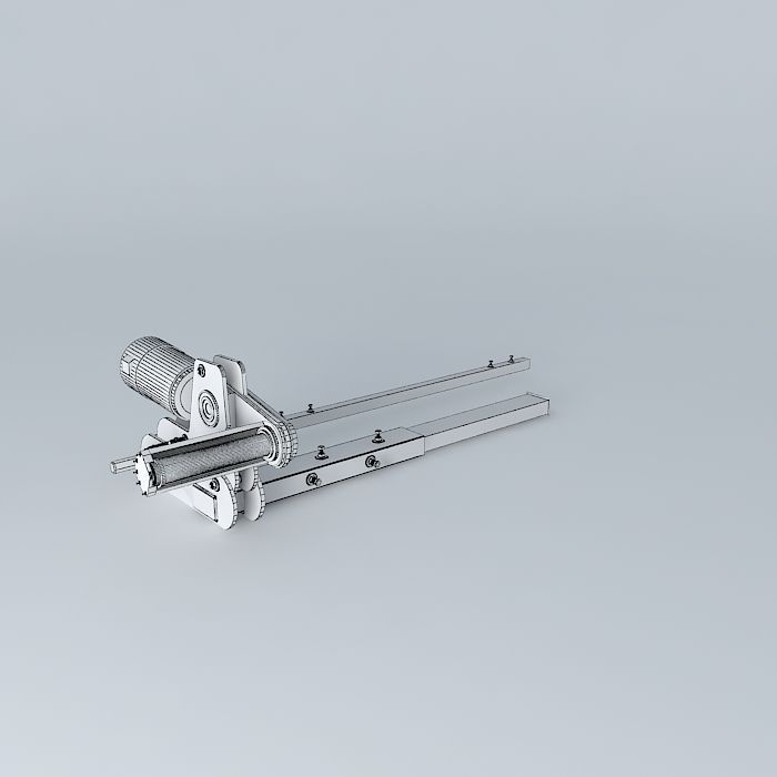 Caravan Electric Remote Control Mover POWRtouch Heavy duty Unit Free 3D model_4