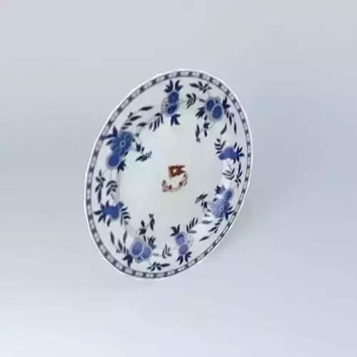 TITANIC 2nd Class Dinner Plate Relic Free 3D model